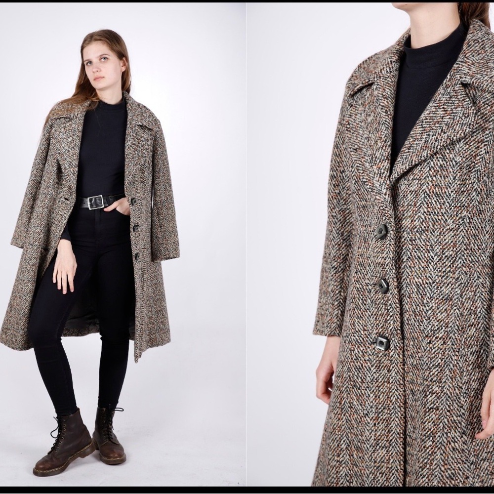 Women's Herringbone Coat - image 2